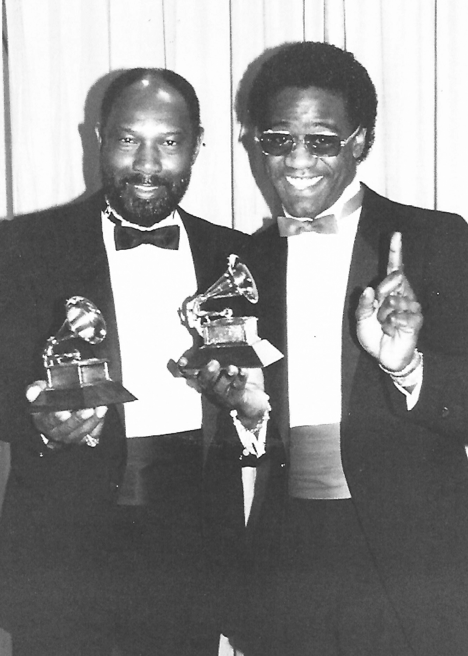 James and Al Green Grammy photo